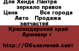 Для Хенде Лантра 1995-99 J2 зеркало правое › Цена ­ 1 300 - Все города Авто » Продажа запчастей   . Краснодарский край,Армавир г.